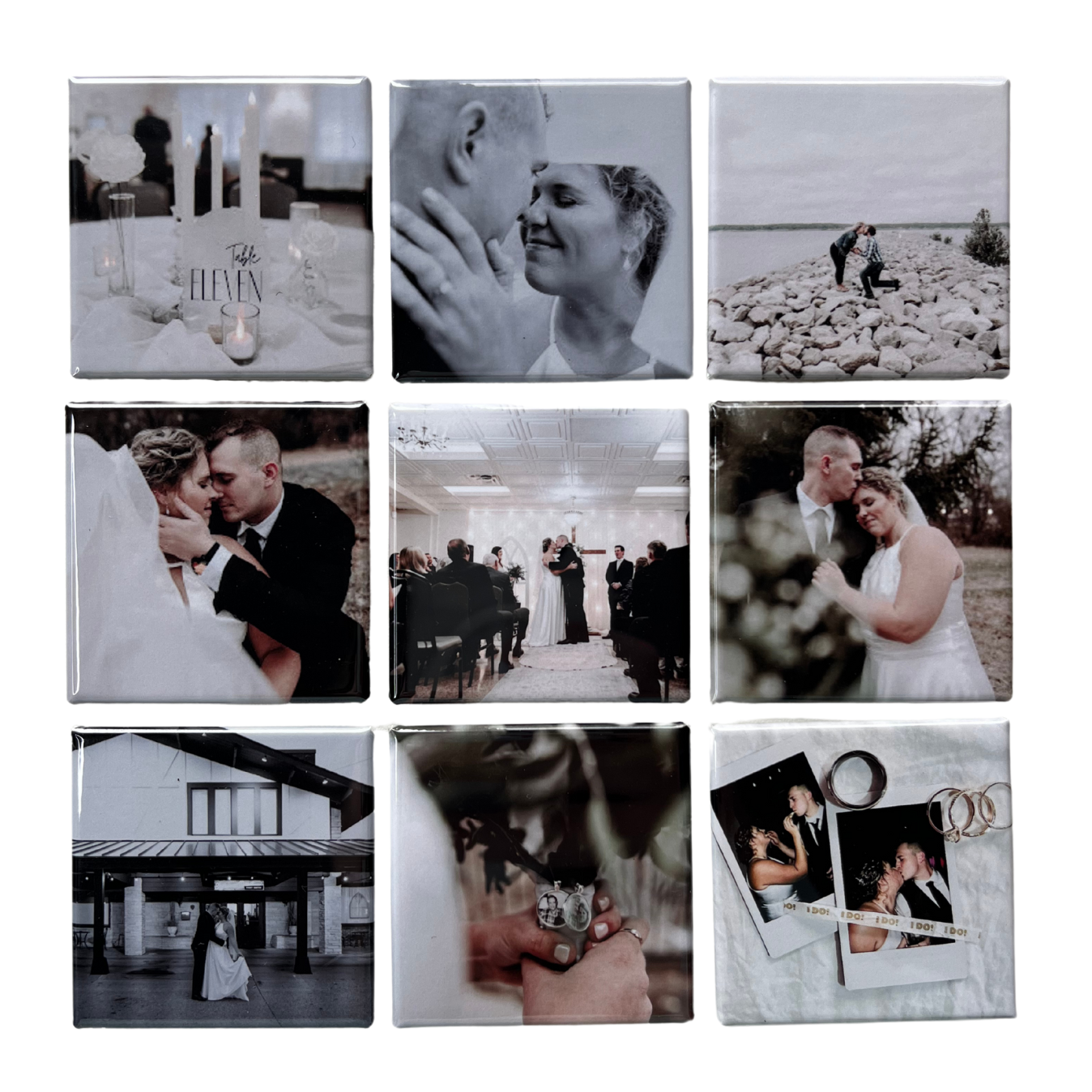 2" x 2" Custom Photo Magnets
