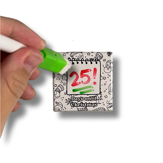 Countdown to Christmas 2x2 Magnet